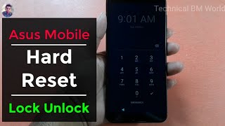 how to unlock asus phone forgot password