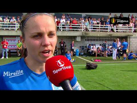 Reactie Riete Loos na verlies finale BVB met RC Genk vs Standard