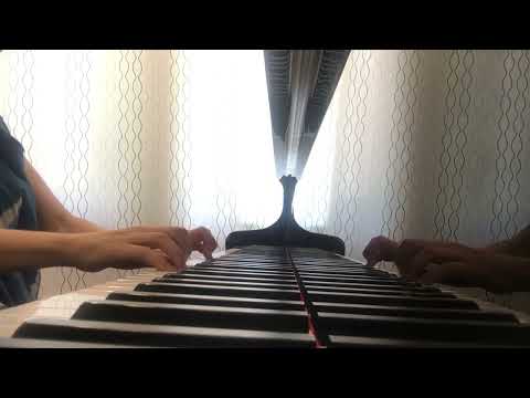 1st Minuet by L. Godowsky @144 (Primo & Secondo) - Vol. 2 - 46 Minitures for Piano (4 Hands)