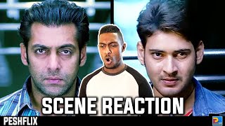 Wanted vs Pokiri | Train Fight Scene Reaction | Salman Khan vs Mahesh Babu | PESHFlix