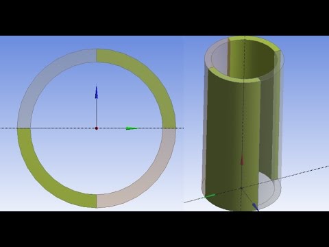 ✅ ANSYS DESIGN MODELER - Slice Material - Basic Tutorial 14