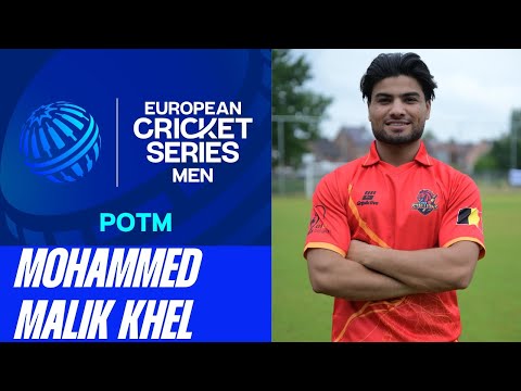 POTM Match 12: M.Malik Khel - LS vs GW | ECS Belgium, 2025 | 9 Jul 2025 | ECS25.507
