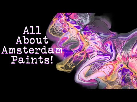 #236 All About Amsterdam Tube Paints For The Bloom Technique!