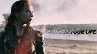 Music video thumbnail preview for Natasha Romanoff - Run for your life by Black Widow