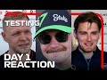 Drivers' Day 1 Reaction | F1 Pre-Season Testing 2024