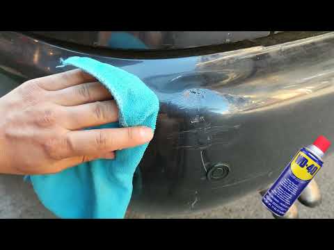 How to Remove Scratches on car paint with WD 40