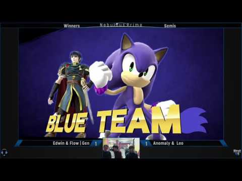 Nebulous Prime Sm4sh Doubles #70: Winners - Semis: Edwin & Flow | Gen vs. Anomaly &  Leo
