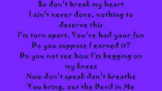 Devil in Me Kate Voegele Lyrics Non Acoustic
