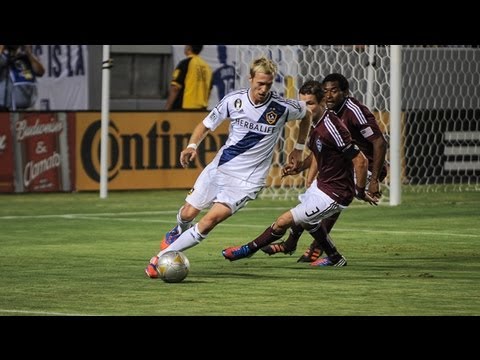 GOAL: Christian Wilhelmsson scores for LA Galaxy in his debut
