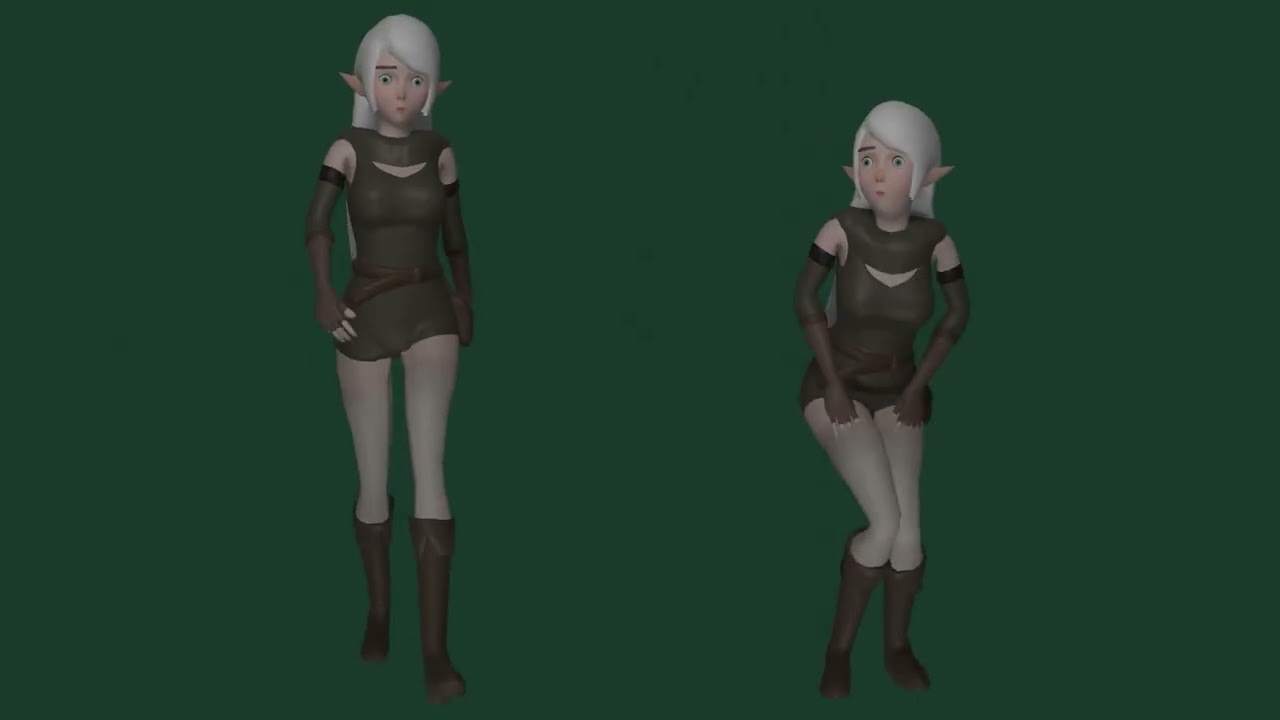 Fantasy Hero Pack1 3D Model