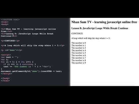Javascript Tutorial For Beginners Learn Javascript Basics In 2 Minutes Javascript Loops