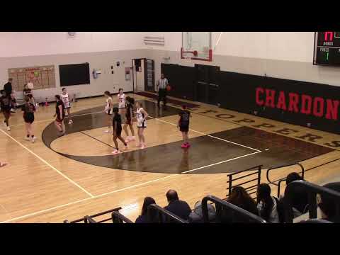 Chardon Girls 7th grade Basketball vs Willowick 1/22/26