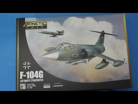 Sprue Review Kinetic 1/48 F-104G Luftwaffe Starfighter