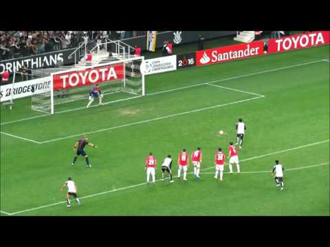 Pênalti perdido pelo Andre contra o Nacional URUGUAI