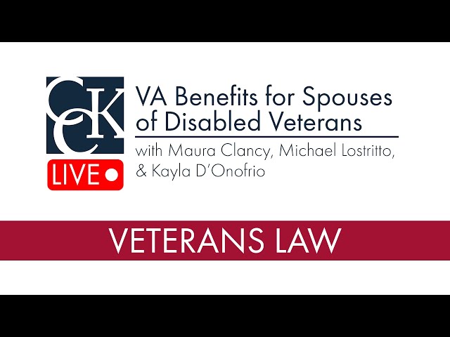 VA Benefits for Spouses of Disabled Veterans