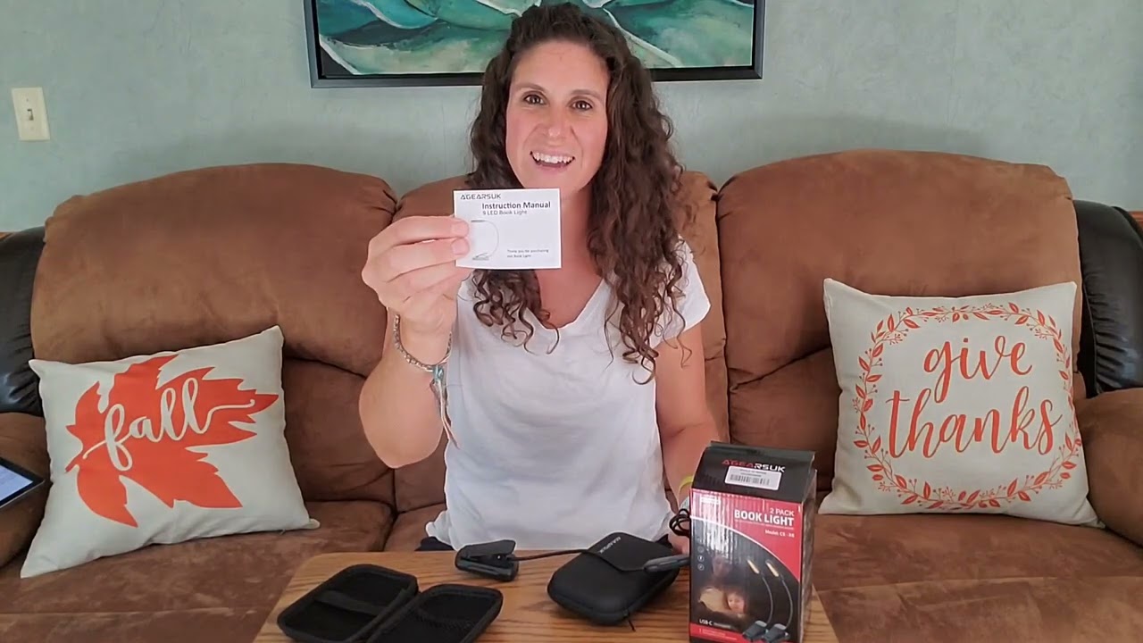 Review of Book Light for Reading in Bed, USB-C Rechargeable Clip on Reading Light