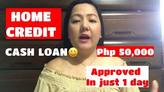 HOW TO APPLY HOME CREDIT CASH LOAN IN JUST ONE DAY APPROVAL
