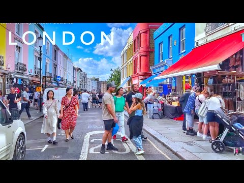 London City Walk | 4K HDR Virtual Evening Walking Tour around the City | Central London View [4K]
