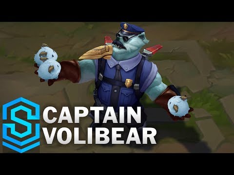 Captain Volibear Skin Spotlight - Pre-Release - League of Legends
