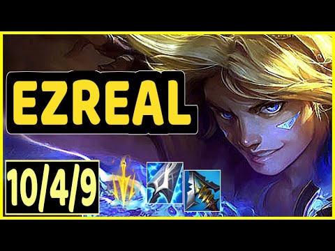 EZREAL VS SIVIR - 10/4/9 KDA ADC GAMEPLAY CHALLENGER I
