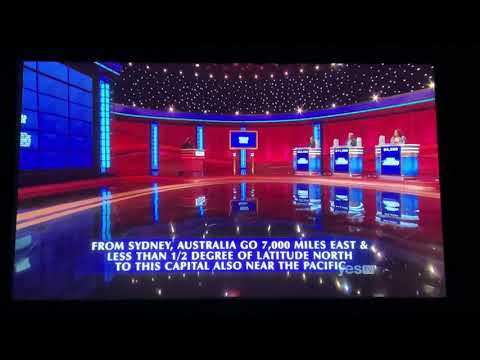 Final Jeopardy, “World Cities” - Tyler Rhode Day 2 (10/28/21)