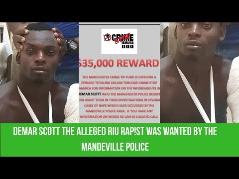 Demar Scott The Alleged RIU Rap!st Was Wanted By The Mandeville Police