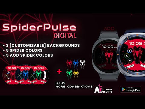 Spiderpulse- Digital WatchFace