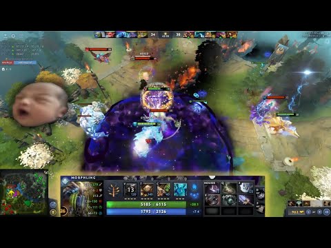 Arteezy malds after discovering that he doesn't have hotkey assigned for his Ulti