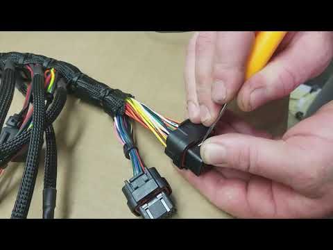 How to depin a Haltech Elite ecu connector