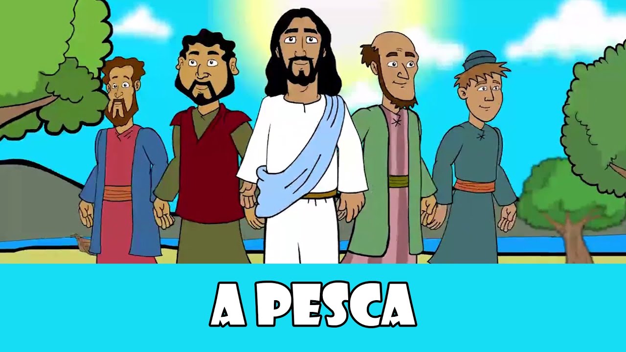 DESENHOS BÍBLICOS - A PESCA