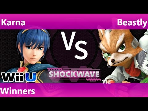 SW 112 - Karna (Marth, Sheik) vs NF | Beastly (Fox, Mario) Winners - Smash 4