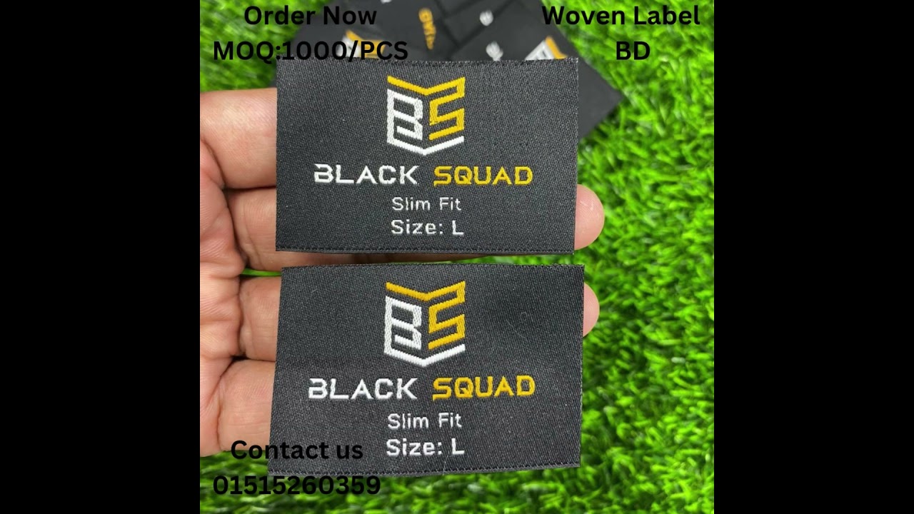 Custom Woven Labels for Clothing | Design, Manufacturing & Printing Guide. #wovenlabelmanufacturing