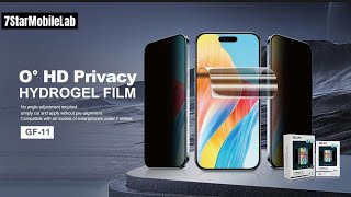 RELIFE GF-11 0° angle HD Privacy Hydrogel Film No angle adjustment required