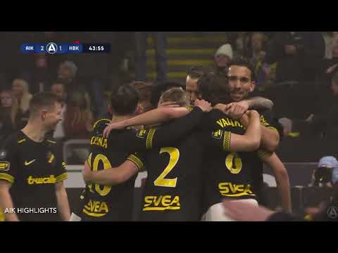 AIK Allmänna Idrottsklubben Solna Stockholm 5-1 H...