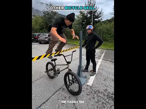 Normal skill VS King of Bicycle skill 💀