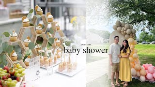 DIY Baby Shower Summer Picnic Theme // Baby Girl Baby Shower
