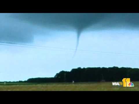 Man Captures Funnel Cloud On Camera