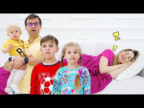 Diana and Roma | Hardworking Mother Story @kidsdianashow