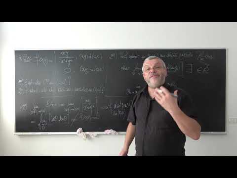 AVIM Cours 5 - Fonctions à plusieurs variables : Dérivabilité sans continuité !