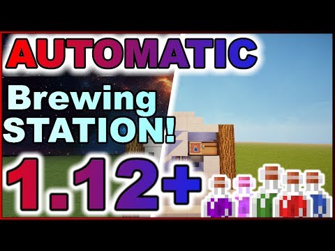 Tiny Fins Fishes CO - ✔Minecraft: (1.12+) Tutorial- HOW TO MAKE AN AUTO BREWING STATION