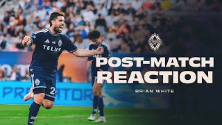 Brian White Post-Match Reaction @ San Diego FC ????️