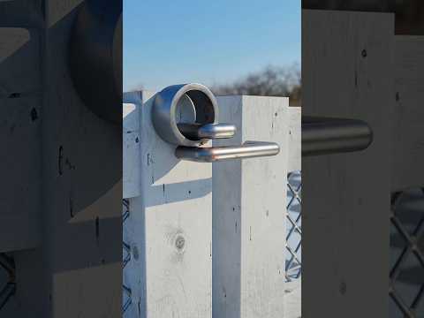 Sliding Door Latch 🔐 Design Idea 💡#shorts