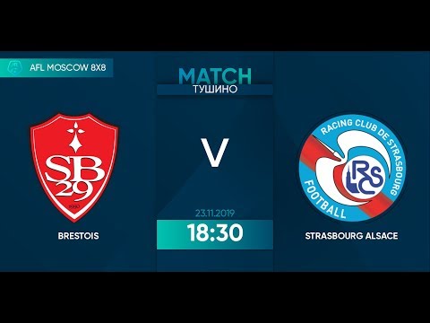 AFL19. France. Ligue 2. Day 22. Brestois - Strasbourg Alsace.