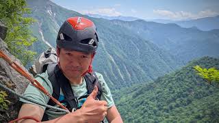 【大田山の会】6/7 一ノ倉沢 中央稜