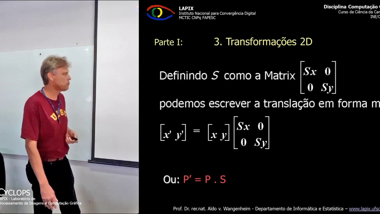 INE 5420 - Computação Gráfica - Aula 03 - Transformações Básicas em 2D e Coordenadas Homogêneas