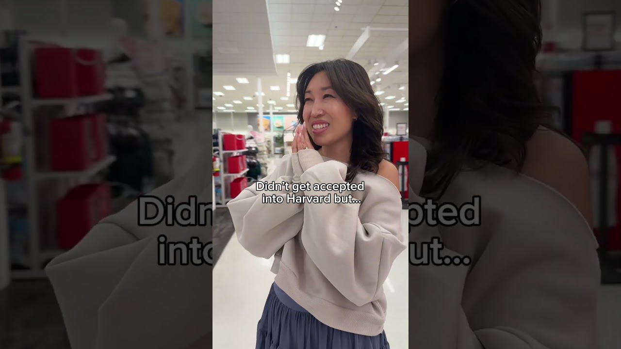 Didn’t get accepted into Harvard but…😭😭😭