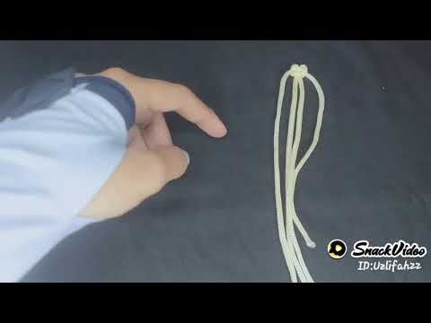 cara menyambung simpul dasar talikur bagi pemula part 1