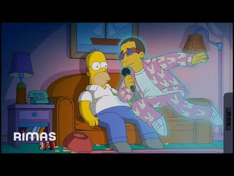THE SIMPSONS, BAD BUNNY - TE DESEO LO MEJOR (Video Oficial)