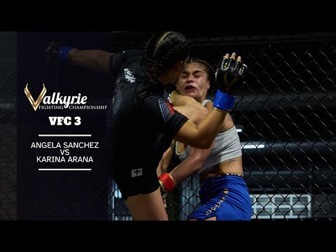 Valkyrie FC | Angela Sanchez vs Karina Arana HIGHLIGHT VIDEO