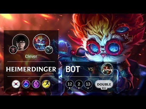 Heimerdinger Bot vs Miss Fortune - KR Grandmaster Patch 9.24